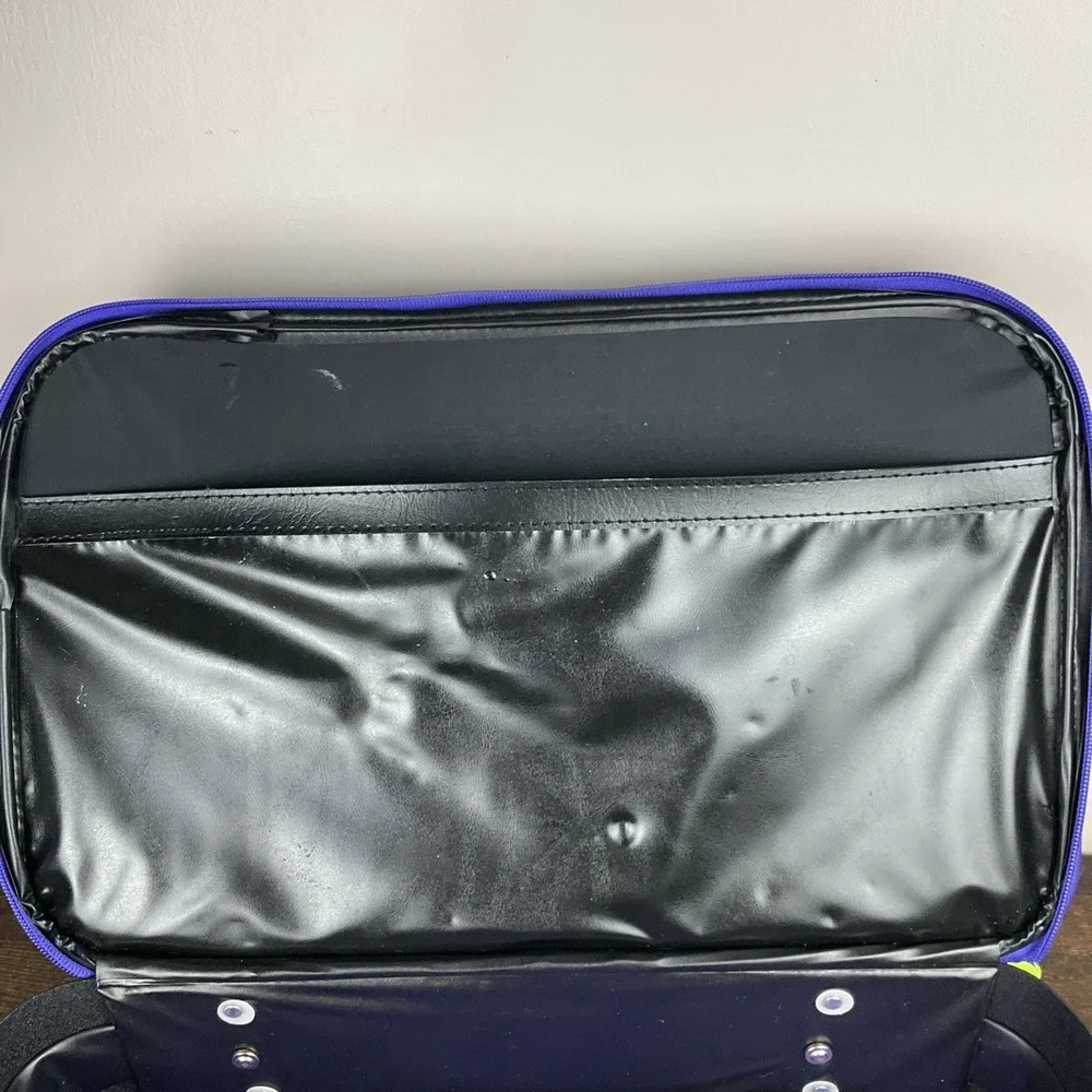 Teenage Mutant Ninja Turtles III Vintage Colorblock Suitcase Luggage Bag 1993